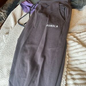 YoungLA Dark Brown Sweatpants